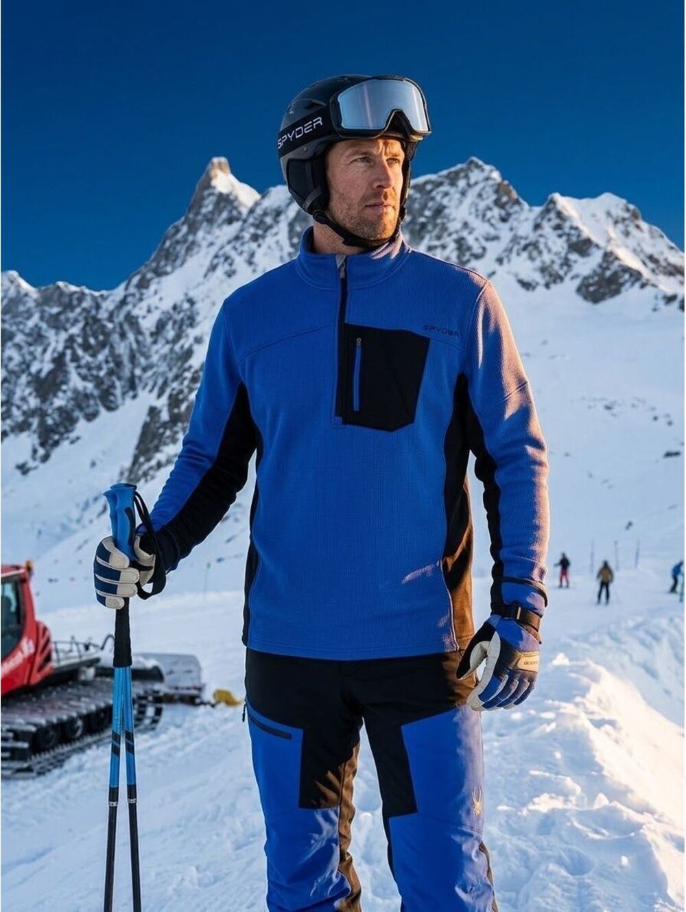50a. GUC Spyder Men’s 2XL or Women’s 3XL Blue and Black Jacket
